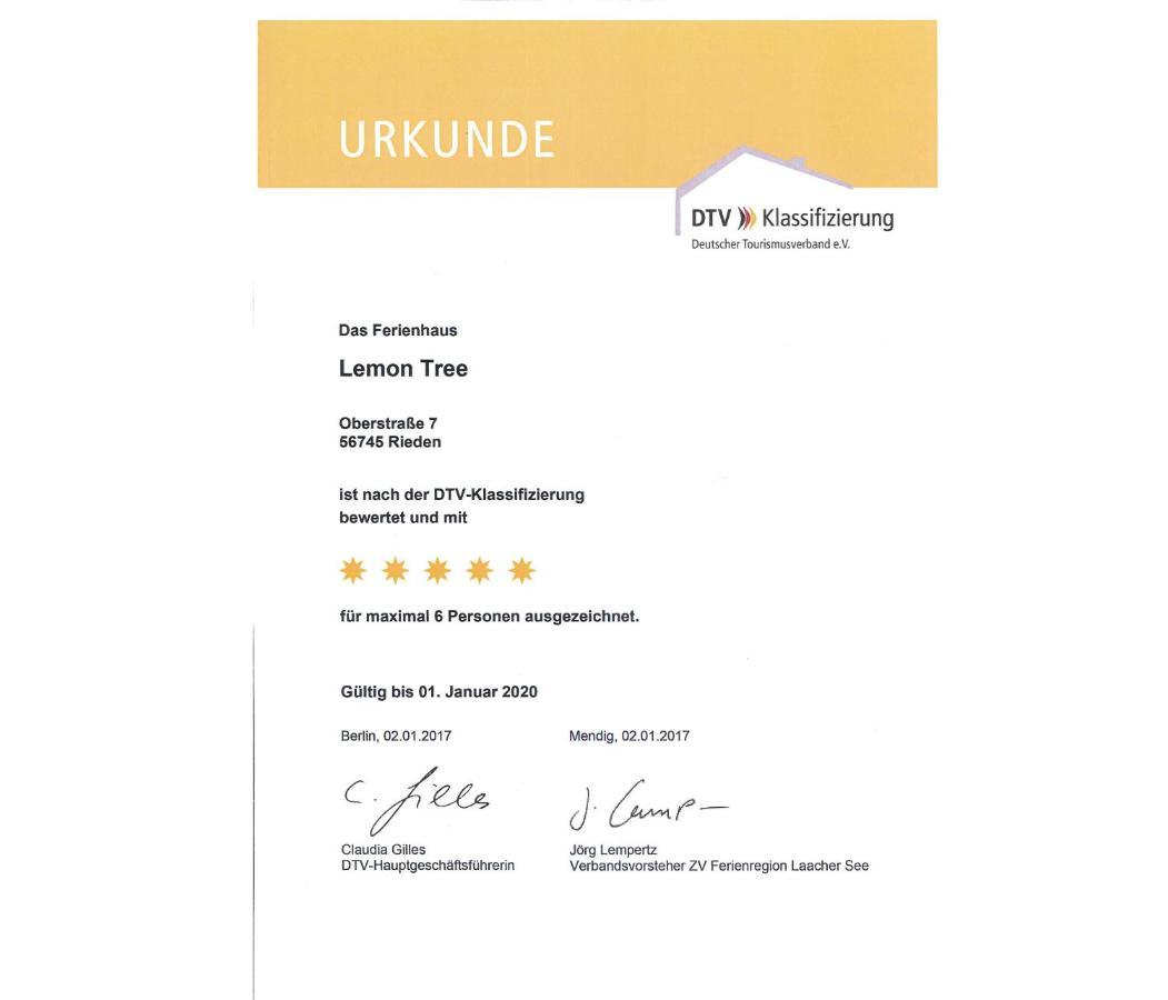 Ferienhaus Lemon Tree Rieden  Екстериор снимка